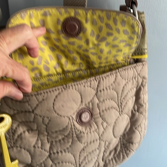 NWOT Key-Per Fossil cross body bag - Picture 5 of 5